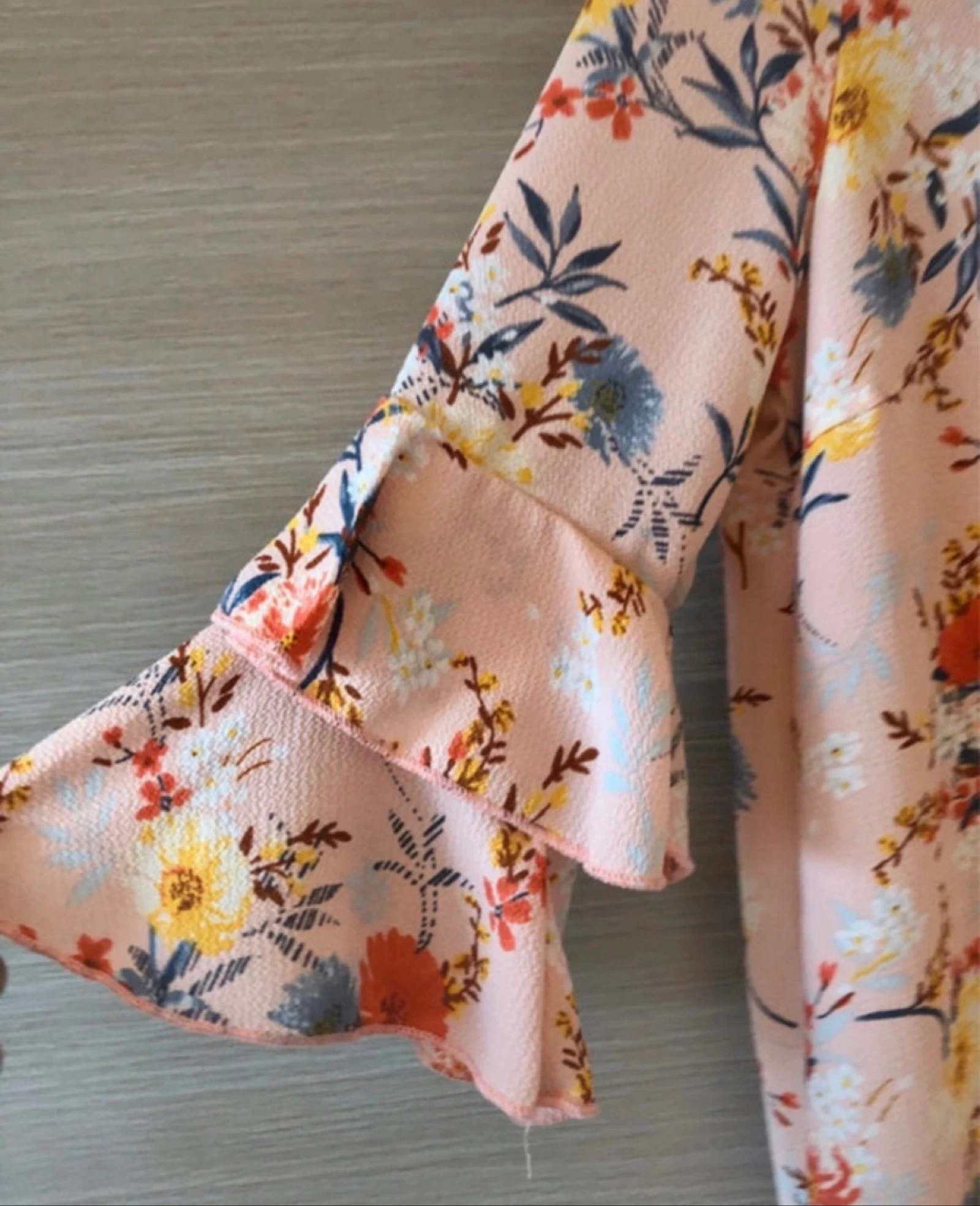Lala Love vestido floral rosa claro talla S 36 nuevo – photo 6